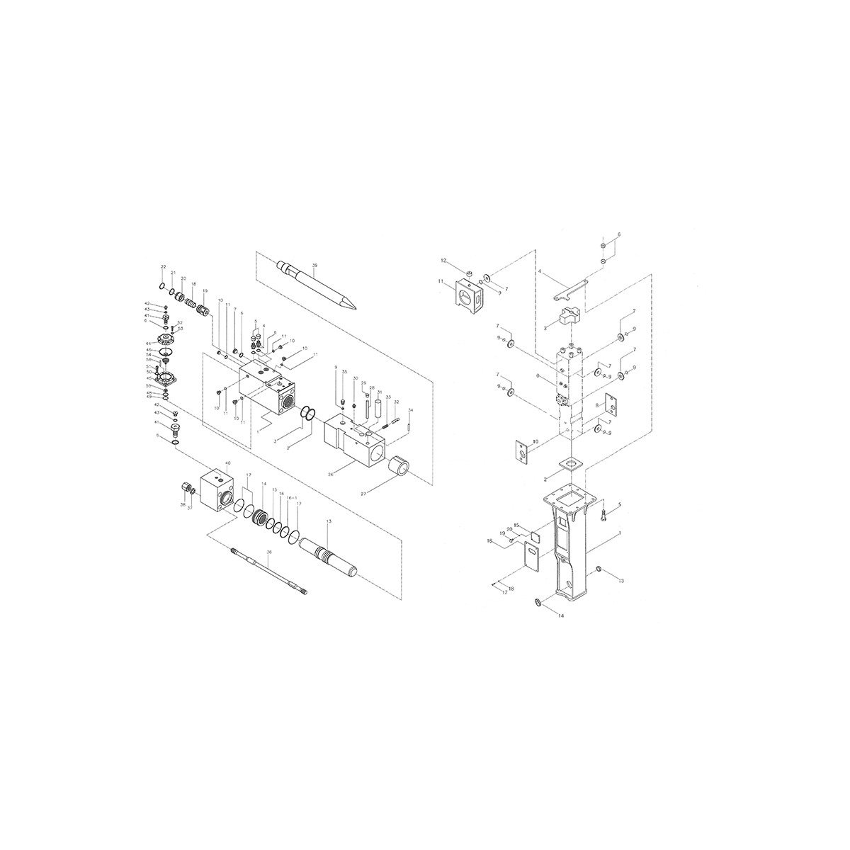 HYDRAULICKÉ KLADIVO  AB0282DA