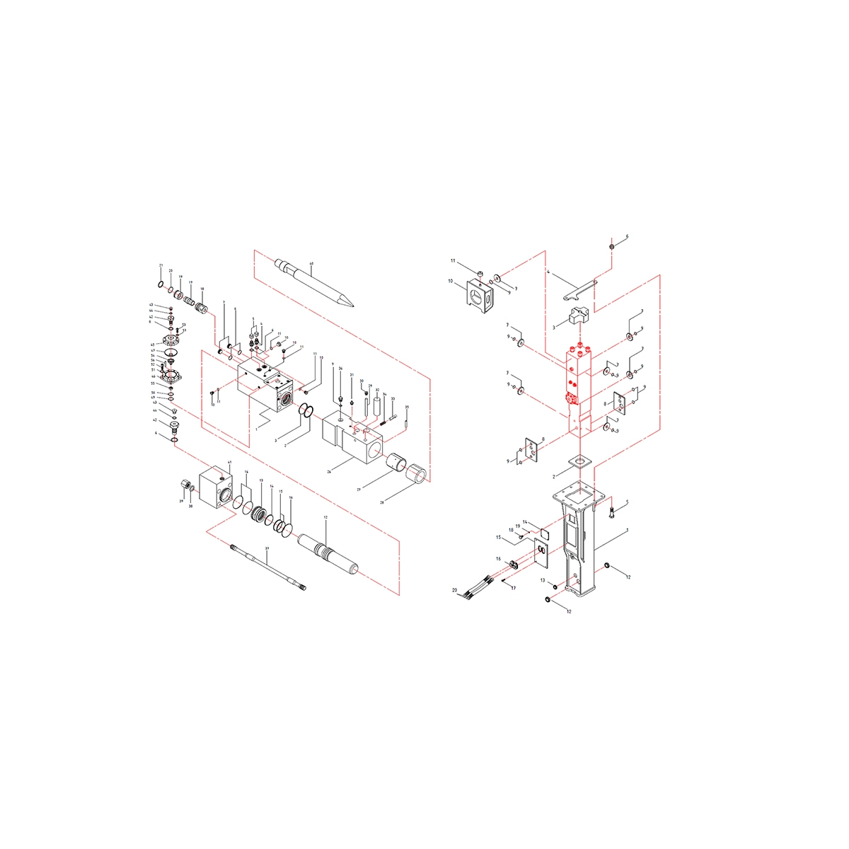 HYDRAULICKÉ KLADIVO AB0352DA