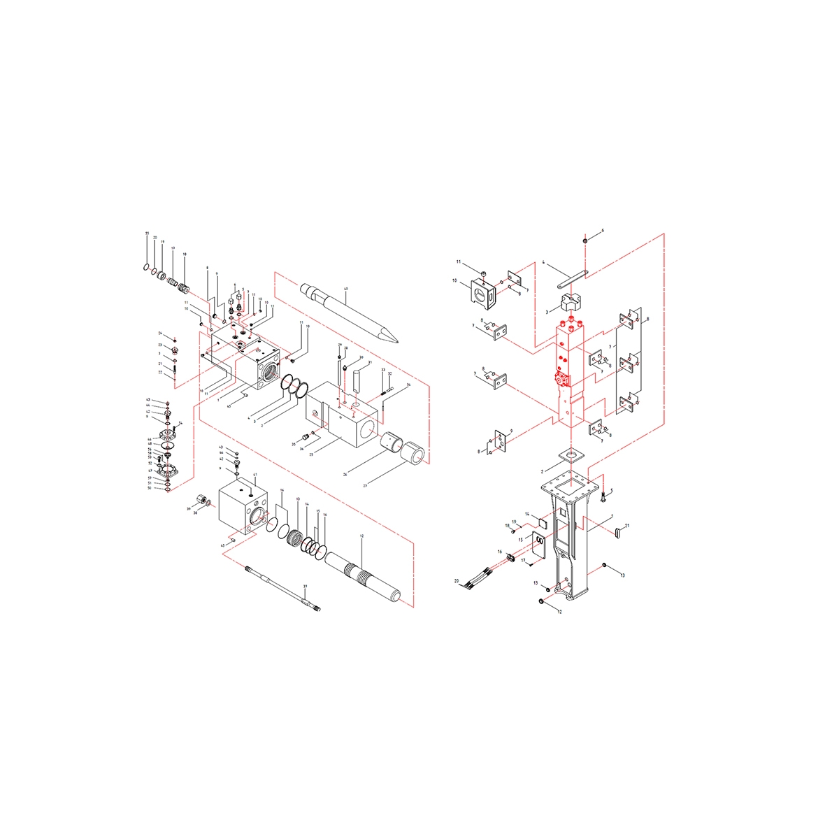 MARTILLO HIDRAULICO AB0502DA