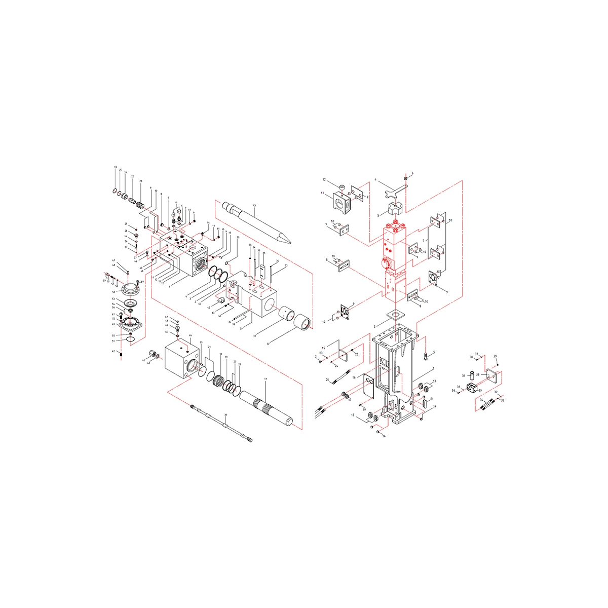 BRISE ROCHE HYDRAULIQUE AB1853DA