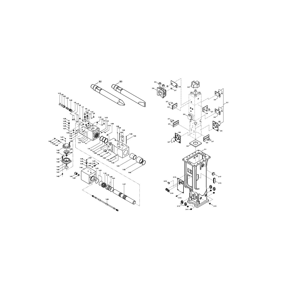 BRISE ROCHE HYDRAULIQUE AB1854DA