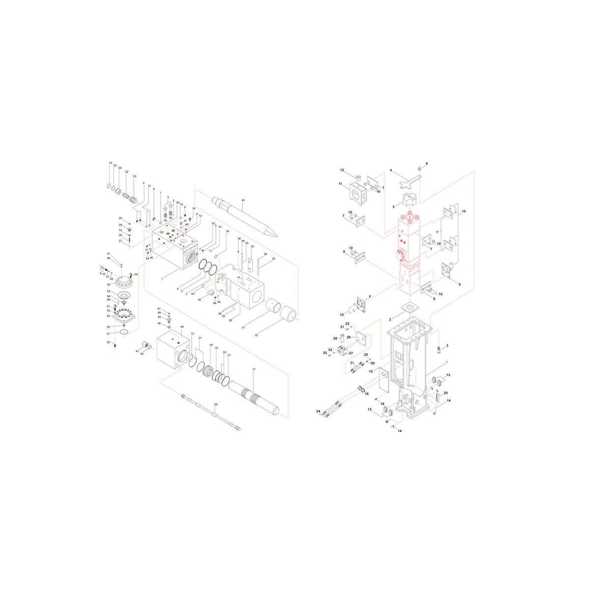 HYDRAULIC BREAKER AB2053DA