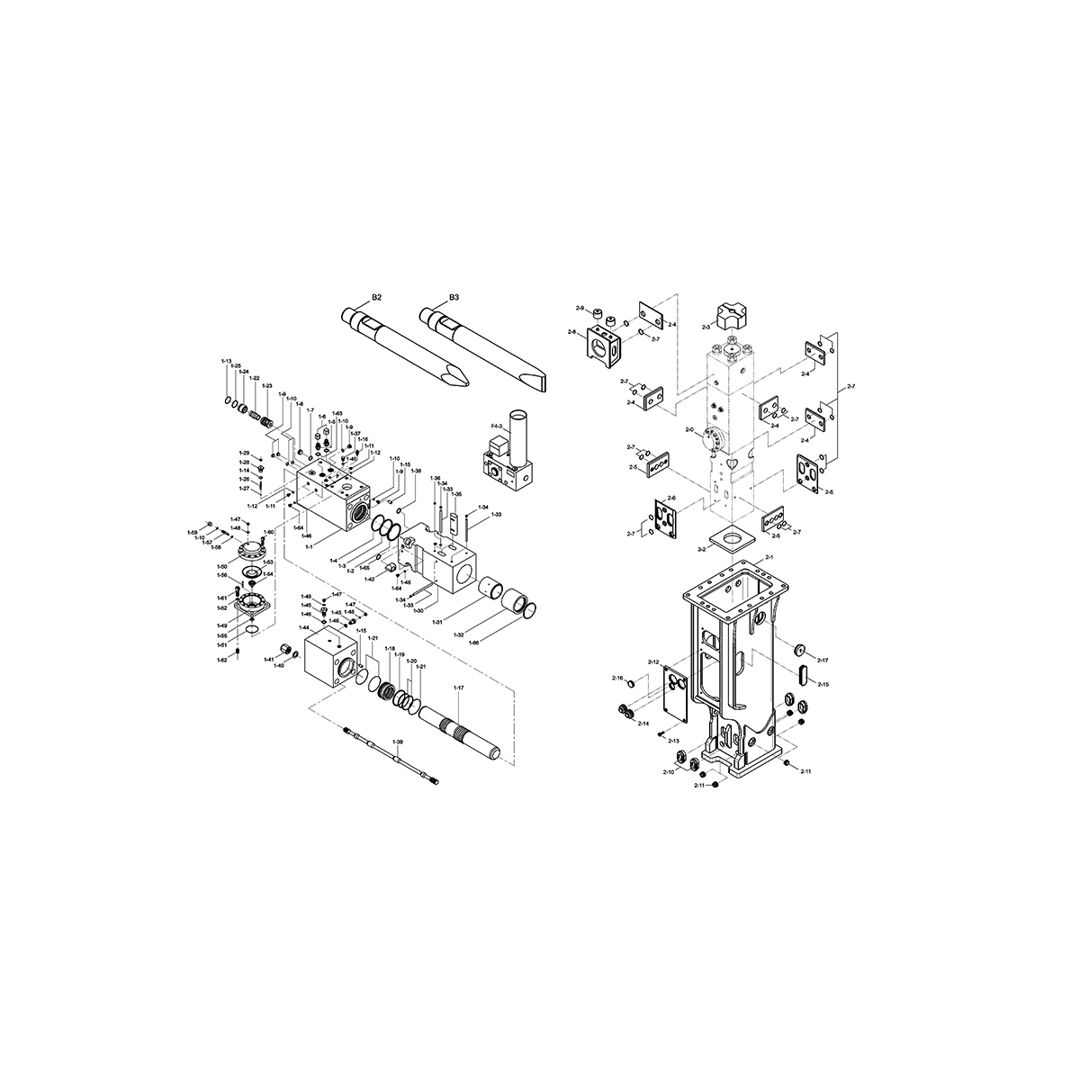 BRISE ROCHE HYDRAULIQUE AB2054DA