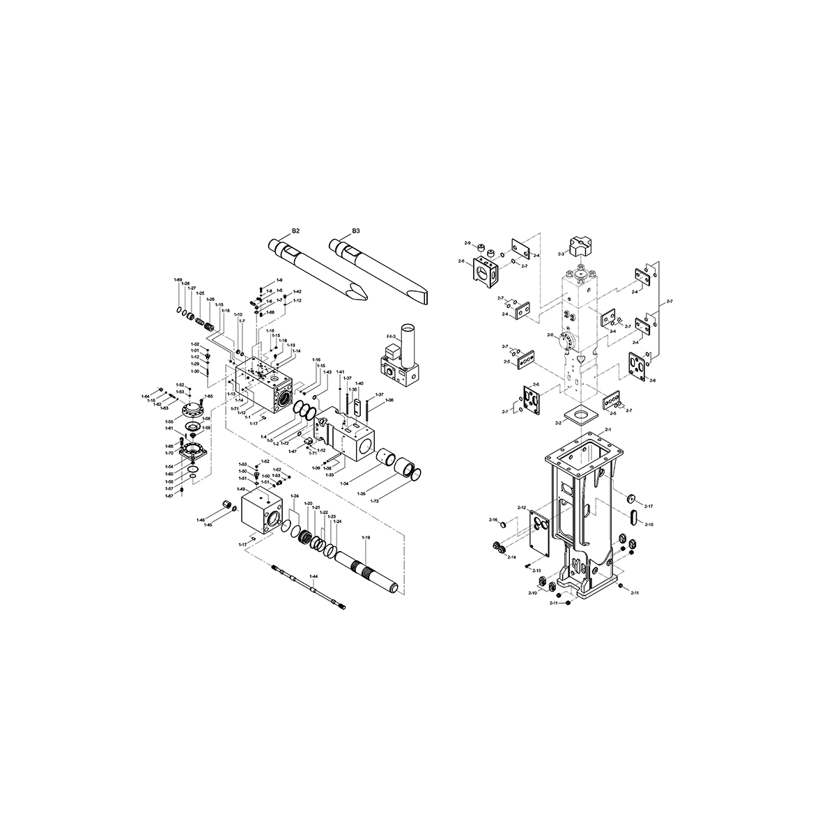 BRISE ROCHE HYDRAULIQUE AB2854DA