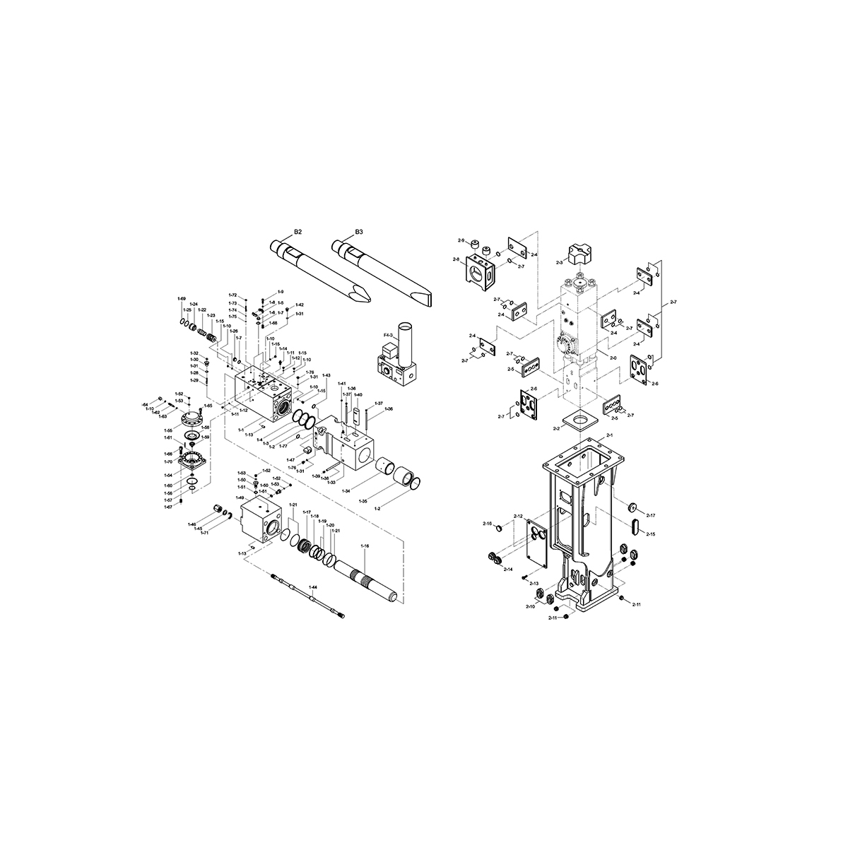 BRISE ROCHE HYDRAULIQUE AB5054DA