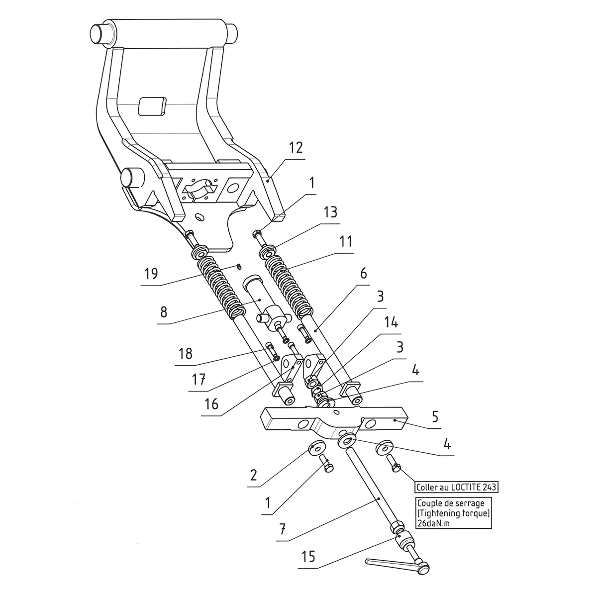 TYPE CW SMALL MECHANICAL QUICK HITCH