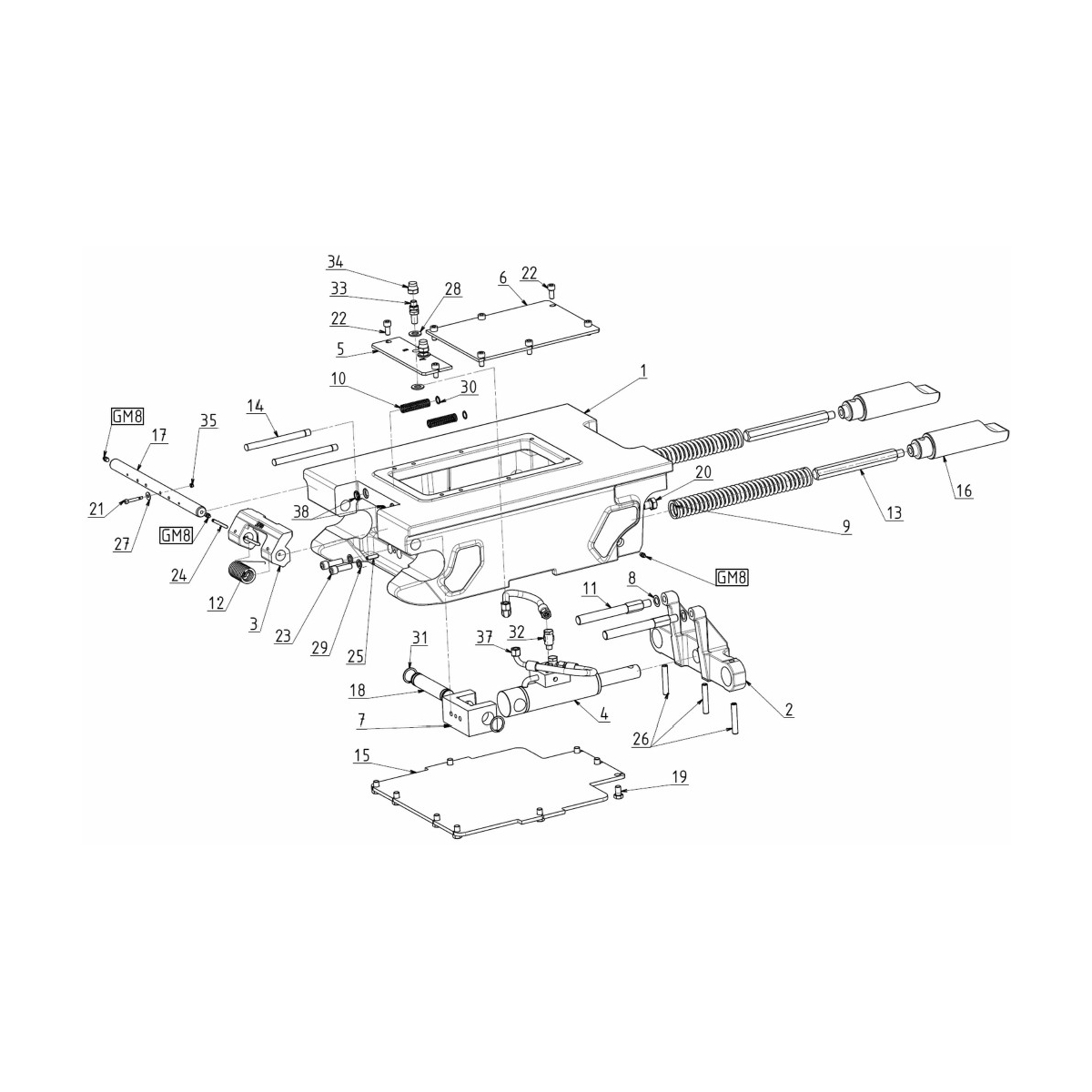 TYPE S HYDRAULIC QUICK HITCH