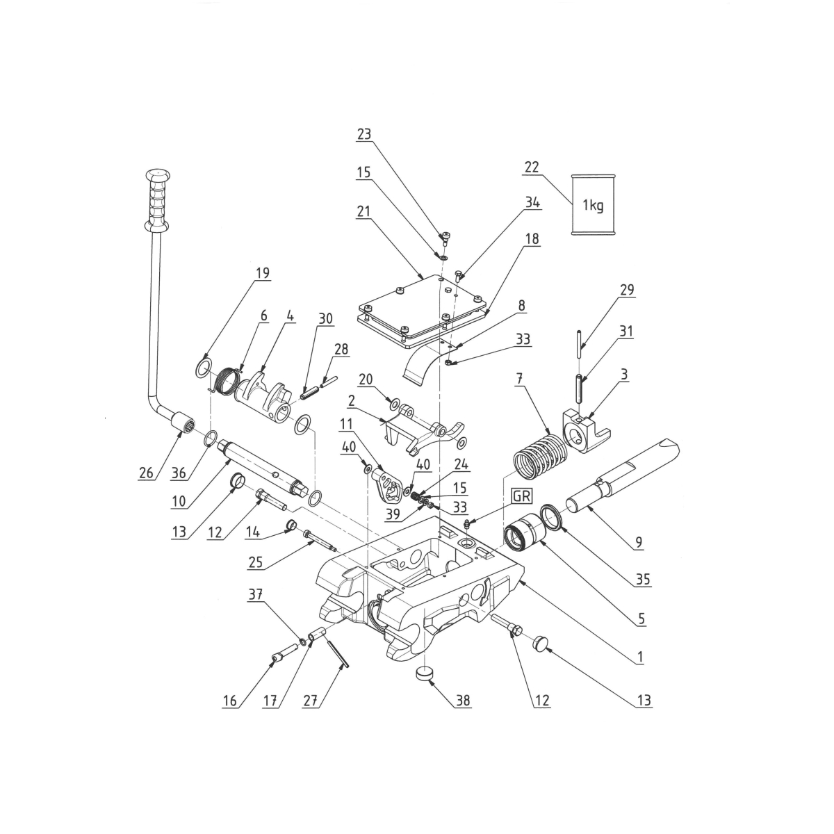 TYPE QA MECHANICAL QUICK HITCH