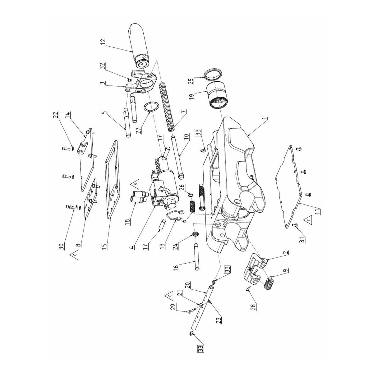 TYPE QA HYDRAULIC QUICK HITCH