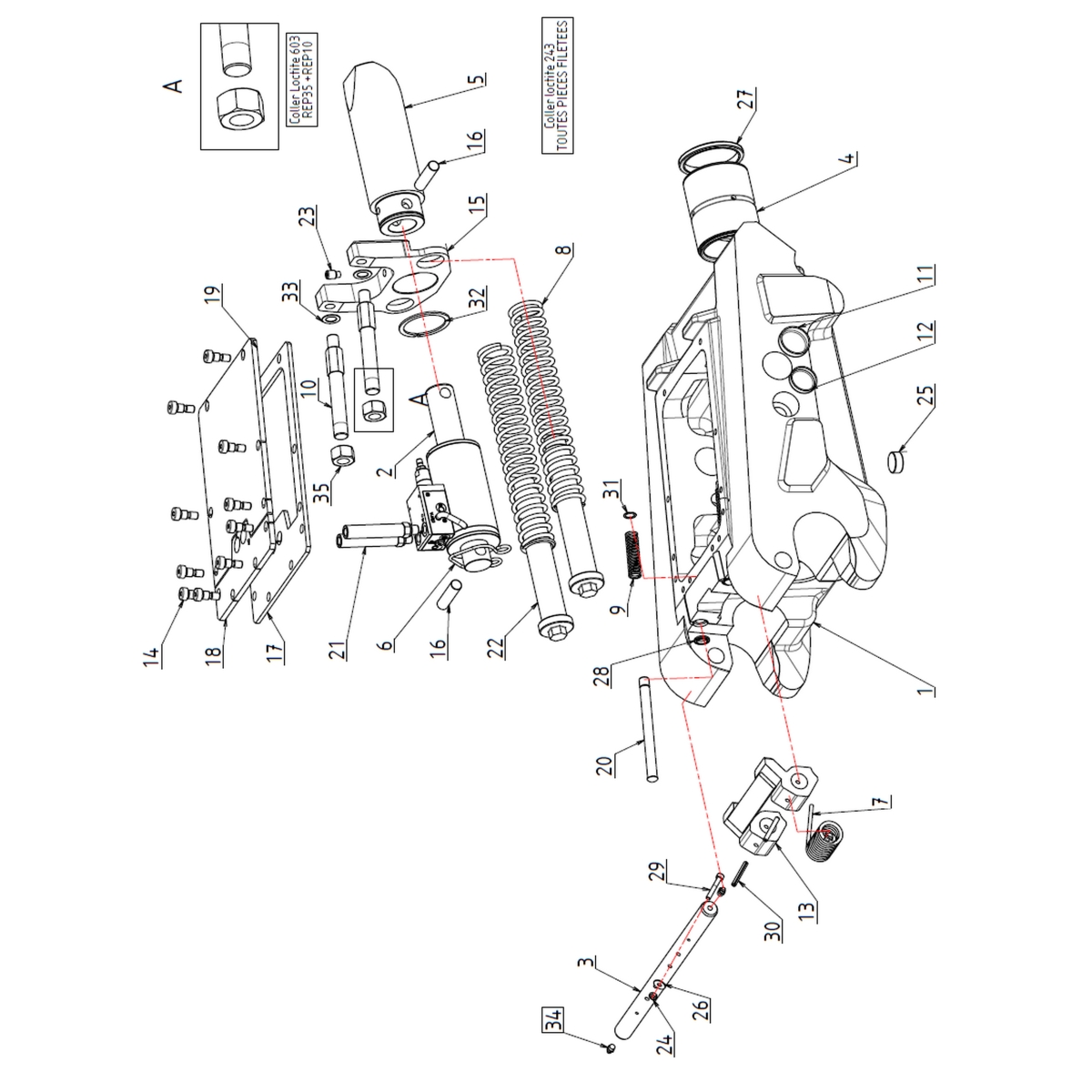 TYPE QA HYDRAULIC QUICK HITCH