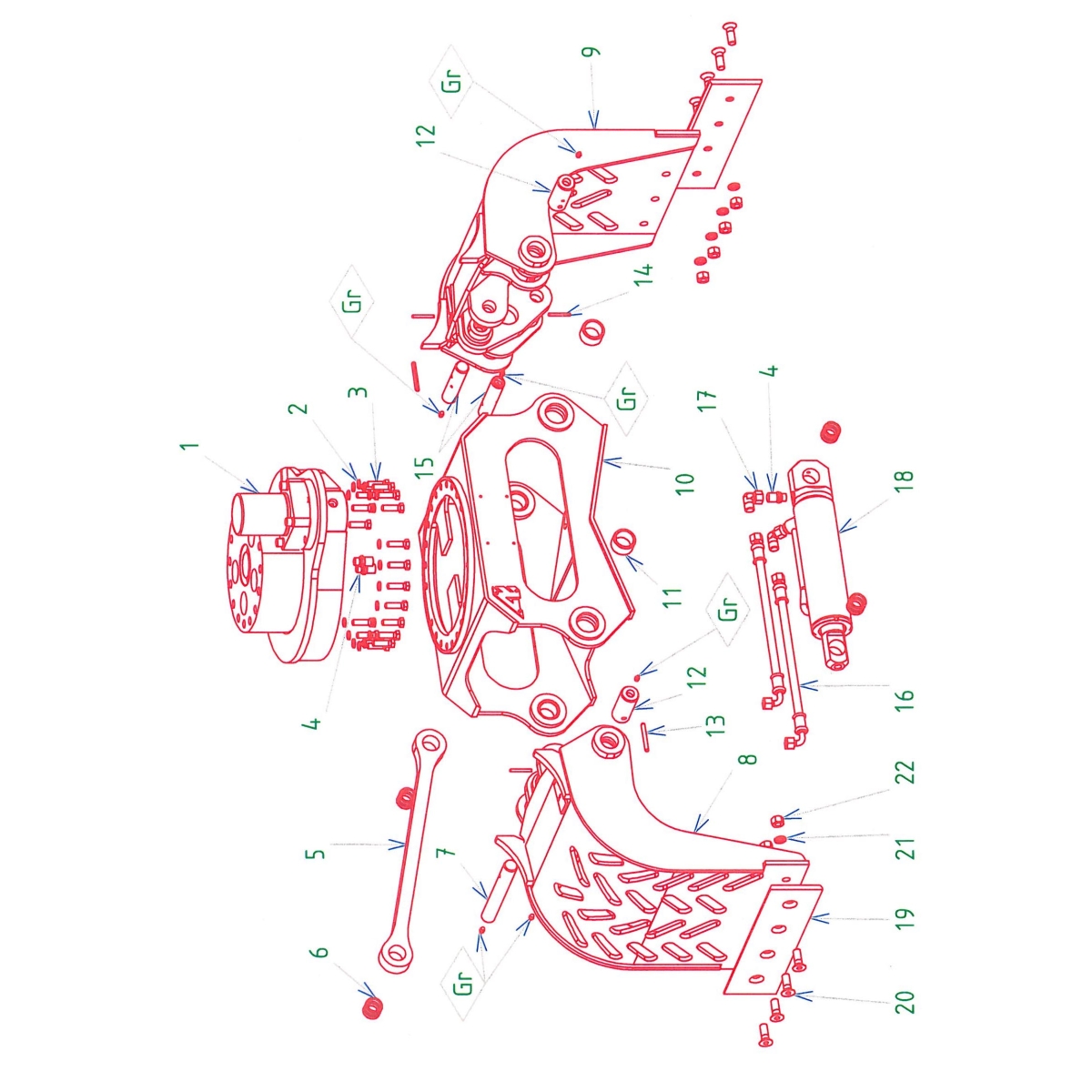 PINZA DE SELECCIÓN/DEMOLICIÓN