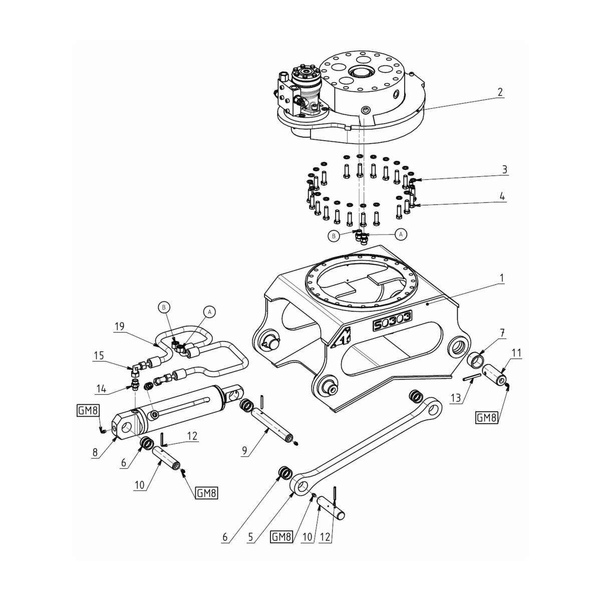 PINCE DE DÉMOLITION ET DE TRI