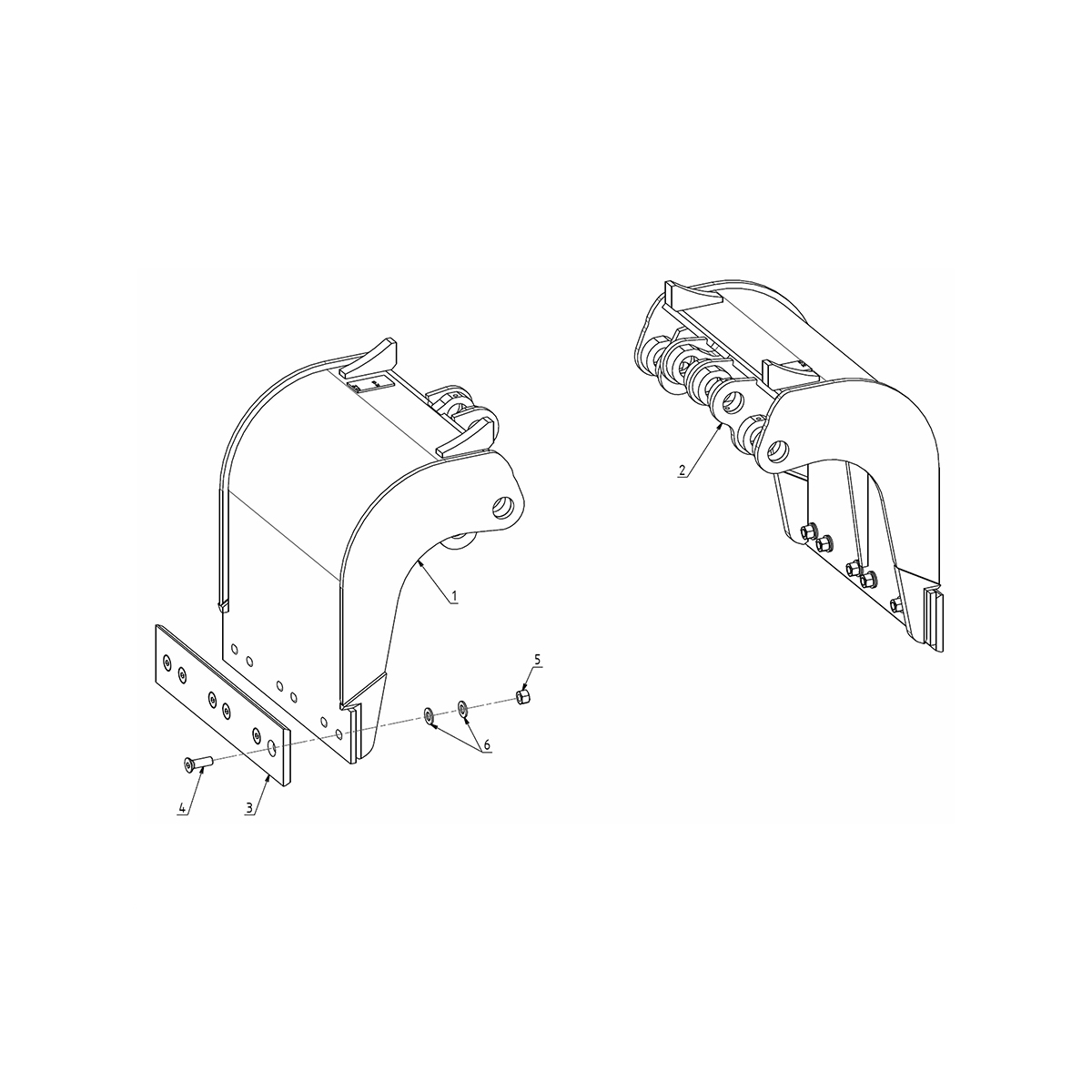 DEMOLITION AND SORTING GRAB_ROCKFILL