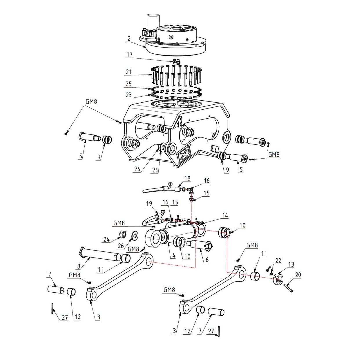 DEMOLITION AND SORTING GRAB