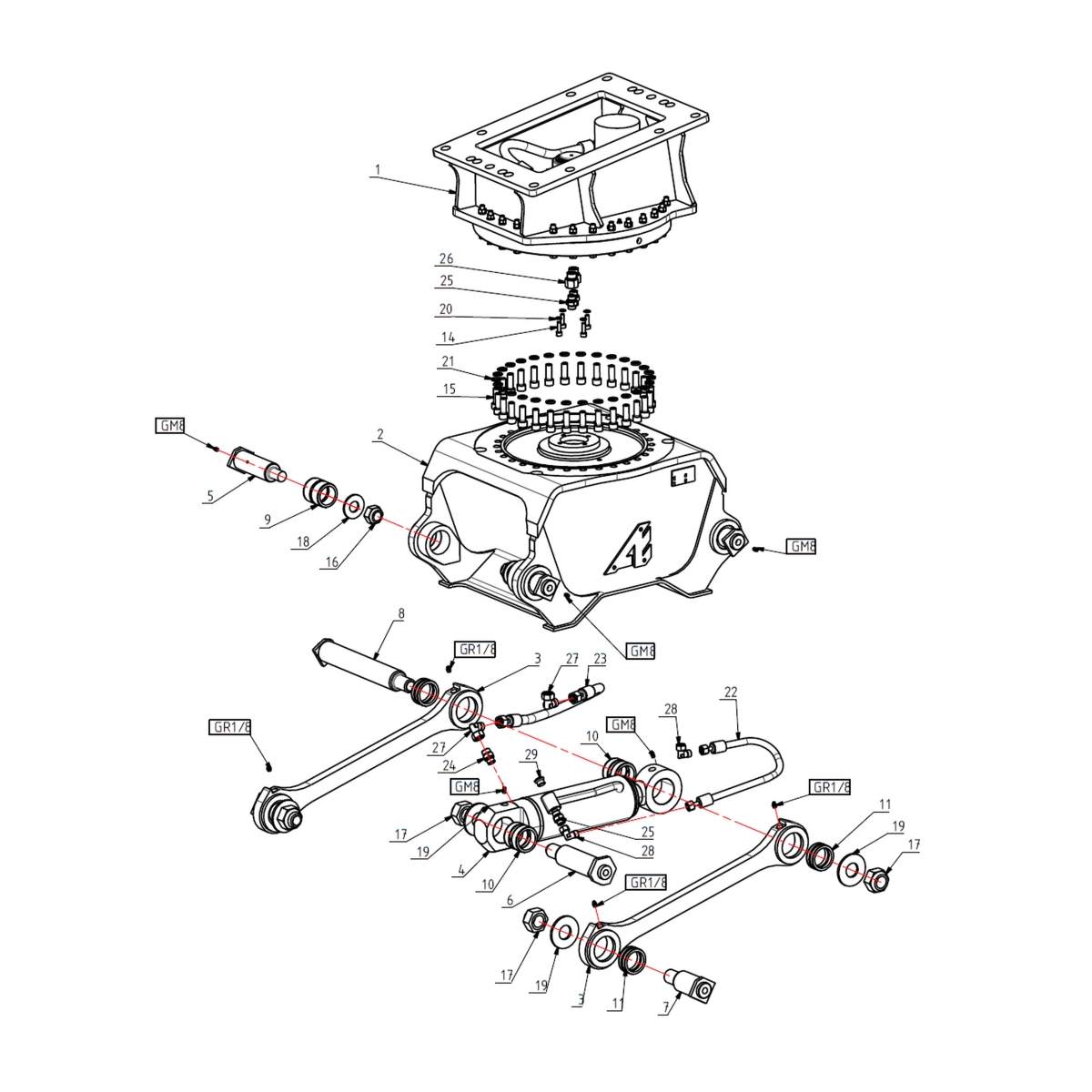 PINCE DE DÉMOLITION ET DE TRI