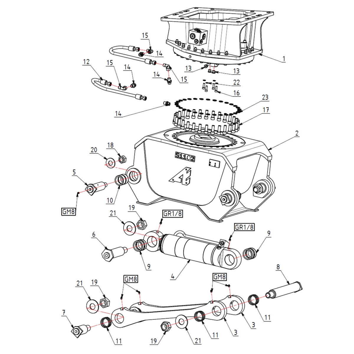 DEMOLITION AND SORTING GRAB