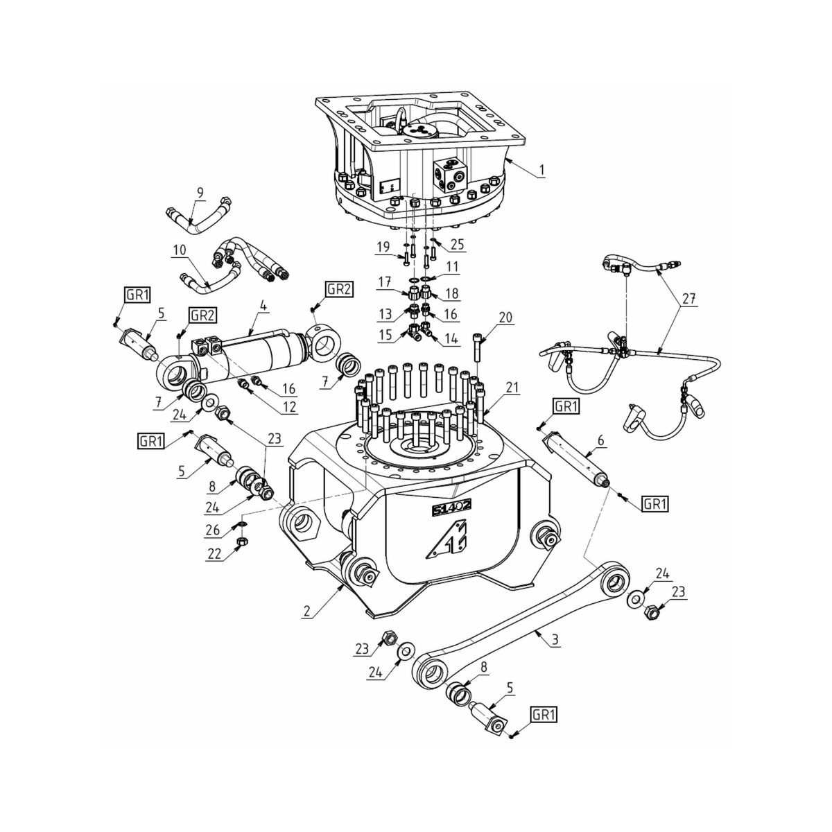DEMOLITION AND SORTING GRAB