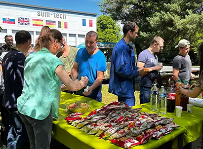 Barbecue salariés Arden Equipment
